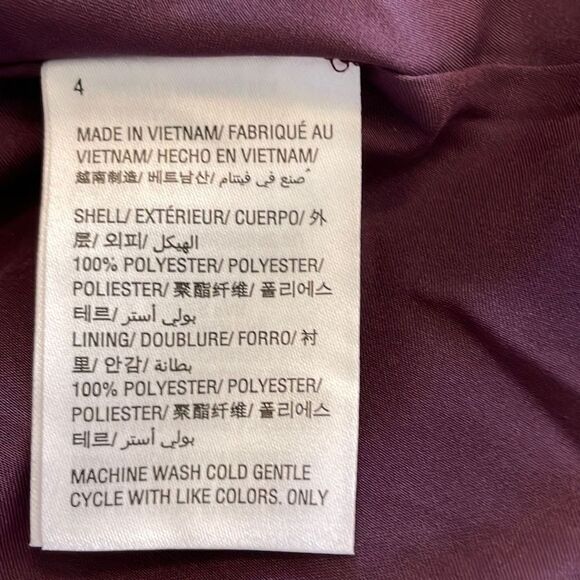 - Bar 111 Womens Burgundy Half Sleeve Swing Off Shoulder Midi Dress Size 4 - Picture 6 of 9